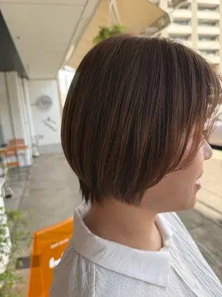 ショート 後藤 実咲のヘアスタイル