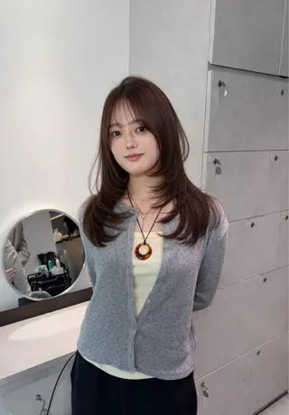 ロング 吉村 駿佑のヘアスタイル