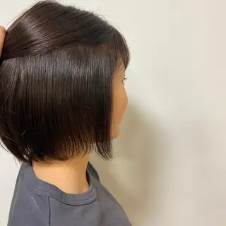 ショート パーマ NATURAL MOMOMIのヘアスタイル