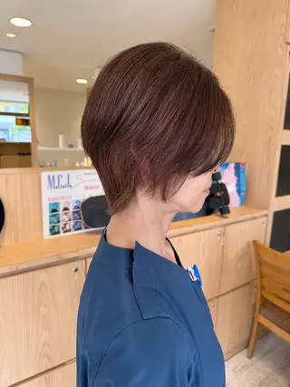 ショート 森浦 莉乃のヘアスタイル