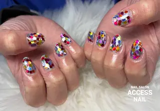 ネイル access nailのネイルデザイン