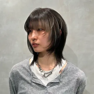ミディアム カラー 透明感カラー🫧 ✴︎meiのヘアスタイル