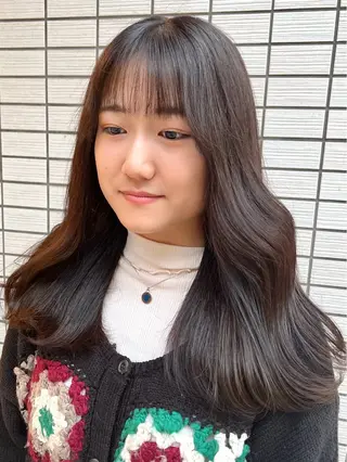 ミディアム カラー 💎透明感カラー特化 💎TAISEIのヘアスタイル