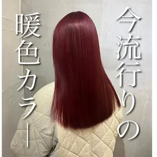 カラー ♥️ブリーチなしW/ カラー/優希/大宮のヘアスタイル