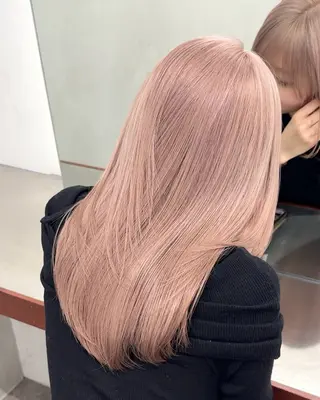 ロング カラー ブリーチ　ハイトーン 特化🌈フジタハルキのヘアスタイル
