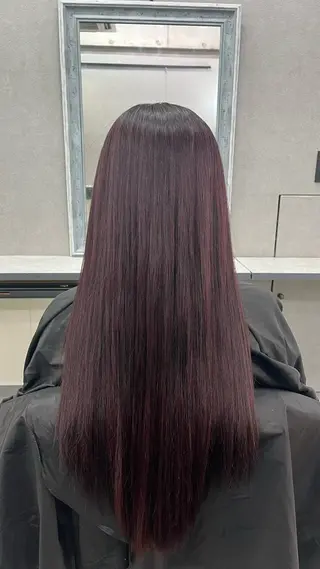 ロング Maia🦋 博多 透明感カラーのヘアスタイル