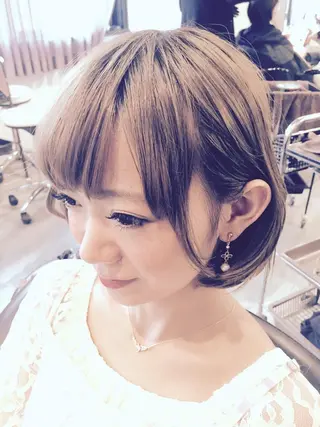 ショート ショートは任せて ミヤザキのヘアスタイル