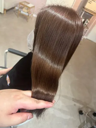 セミロング miri髪質改善 久留米/韓国のヘアスタイル