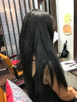 ロング 木村 瞬のヘアスタイル