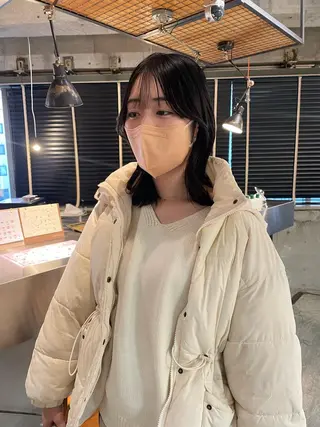 ミディアム カラー 海外レイヤー /NAGISAのヘアスタイル