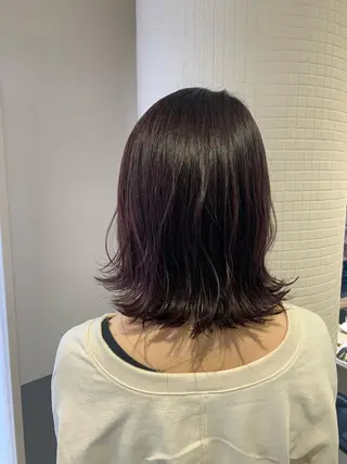 ミディアム カラー モデルさん募集中IT byALBUM八王子のヘアスタイル