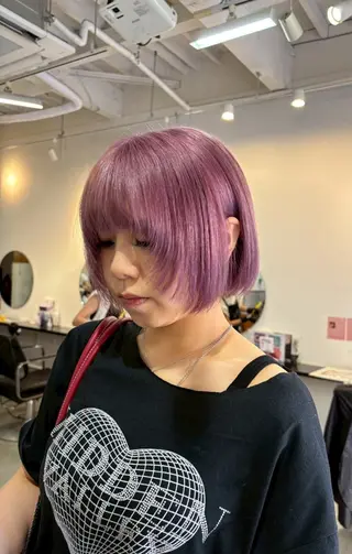 ショート ♪ハイトーン♪津田沼 ♥︎HIYORI♥︎のヘアスタイル