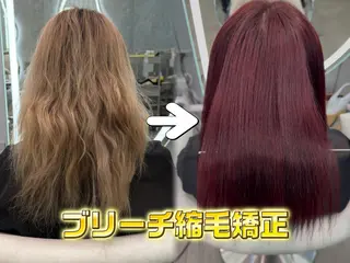 ロング カラー ヘアアレンジ 大宮縮毛矯正🩵 レイヤー 佐藤和のヘアスタイル