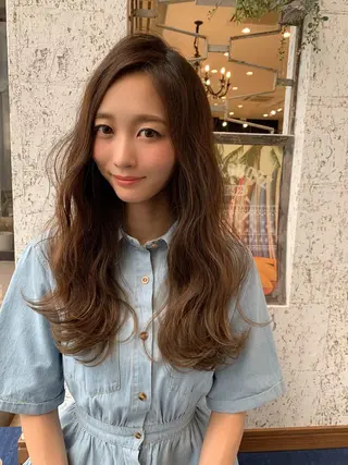 ロング カラー ヘアアレンジ 🍎吉川浩生 トップスタイリストのヘアスタイル