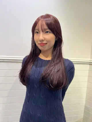 ロング 無料カットモデル募集 ／ueno aiのヘアスタイル