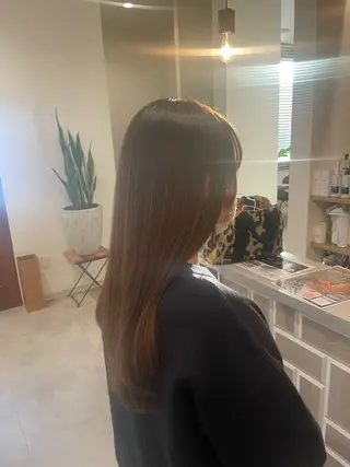 ロング パーマ やまこし 美裕樹のヘアスタイル