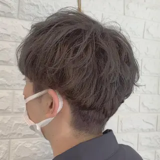 メンズ ⟡.·韓国ヘア*.゚ 室岡 咲希のヘアスタイル