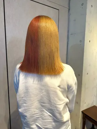 セミロング カラー マエダ　カズエ🫶 coronahairのヘアスタイル