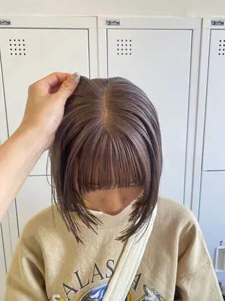 カラー 川角 しなのヘアスタイル
