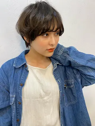 ショート 🍃透明感スタイル ｙｕ-ｋａ🍃のヘアスタイル