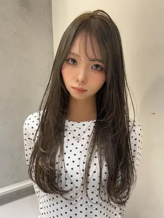 ロング ayaka🫧 梅田ダブルカラーのヘアスタイル