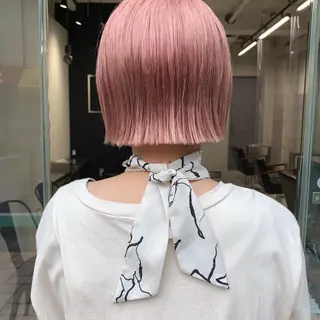 カラー 岩田 良/ブリーチカラーのヘアスタイル