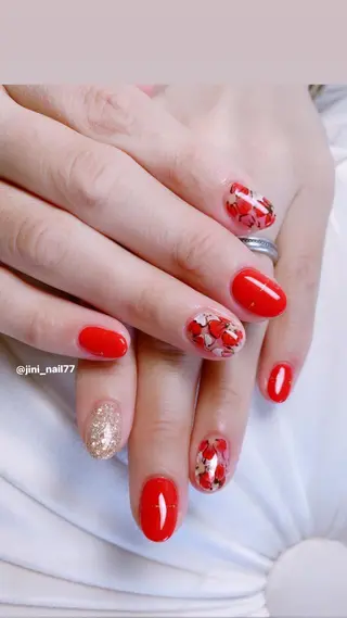 ネイル JINI NAIL所属・ジニ ネイルのネイルデザイン