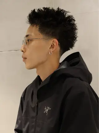 ショート メンズ Kaz. メンズ平尾・高宮のヘアスタイル