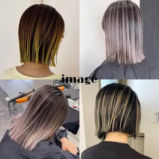 ショート ぷつっとボブ/ちゅる ピンク/mika☆のヘアスタイル