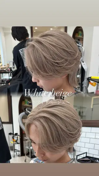 カラー メンズ 菅野 心悠/メンズヘアのヘアスタイル