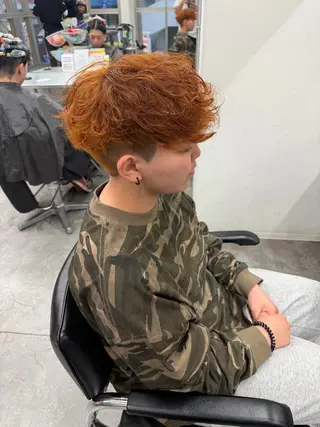 パーマ メンズ 町田エリアＮｏ．１/ パーマ特化/太田京希のヘアスタイル