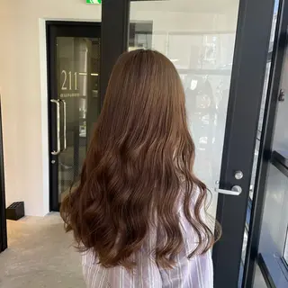 ロング カラー 後藤 香乃のヘアスタイル