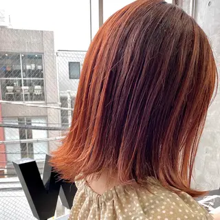 ミディアム カラー ヘアアレンジ 【ダメージレス施術】 【透明感】北村 拓也のヘアスタイル