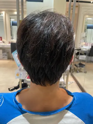 ショート メンズ 西岡 莉緒のヘアスタイル