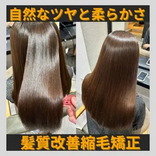 セミロング ✨似合わせボブ✨ 縮毛矯正のヘアスタイル