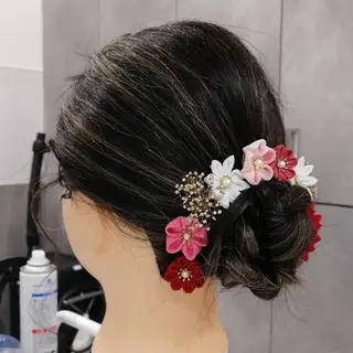 ヘアアレンジ D/i |Y/no. 〈夜スパ17時〜〉のヘアスタイル