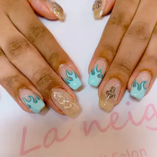 ネイル La neige* yuki 🐩🌙のネイルデザイン