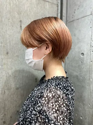 ショート メンズブリーチカラー ❤︎hirokoのヘアスタイル