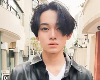 ショート カラー パーマ メンズ モテ髪クリエイター 【成田修平】のヘアスタイル