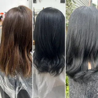 カラー ダブルスキルエクステ /羽エクステ白石宇由のヘアスタイル