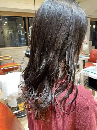 ロング パーマ 【店長】 草間大輔のヘアスタイル