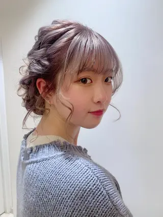 ヘアアレンジ ナガス カズアキのヘアスタイル