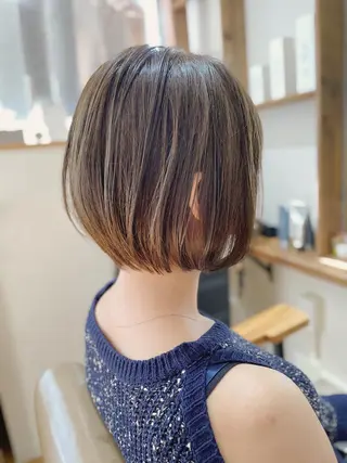 ショート カラー 美髪専門サロン kazuのヘアスタイル