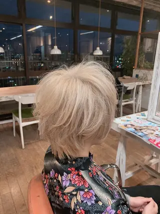 カラー 石井辰功也 フリーランス美容師のヘアスタイル