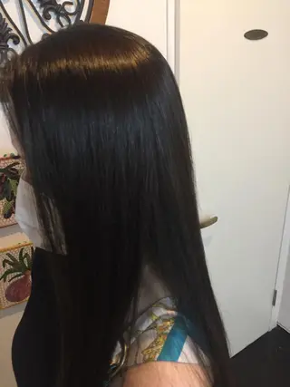 カラー パーマ 中山 ルミ子のヘアスタイル