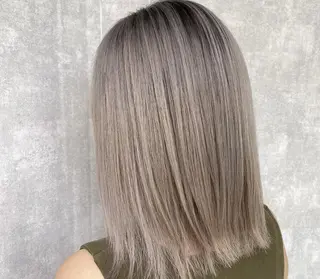 ミディアム 大澤 尚也のヘアスタイル