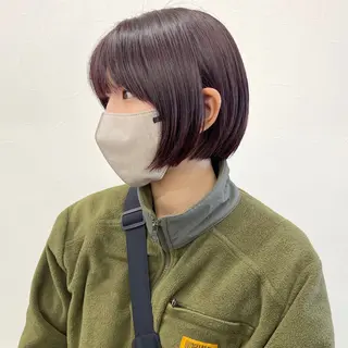 ショート カラー 初めてのショート お任せください✂️のヘアスタイル