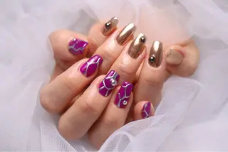 ネイル nailsalon Manina齋藤愛美のネイルデザイン