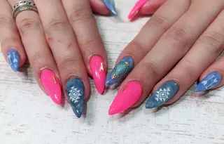 ネイル Lino+ ネイル&よもぎ蒸しのネイルデザイン