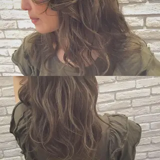 ショート ミディアム セミロング ロング カラー ハイトーン×髪質改善 KENTAのヘアスタイル